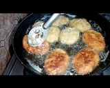 A picture of step 11 of Macroni cheesy nuggets.
