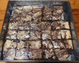 Foto del paso 9 de la receta: Brownies de cheesecake de naranja