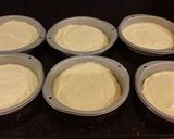 A picture of step 7 of Lemon Layer Cake with Blackberrie Cream Filling and a Lemon Cream Frosting.