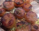 A picture of step 8 of Fondant Potatoes.