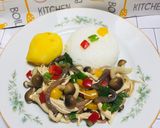 Foto del paso 3 de la receta: Wok de Verduras Salteadas con Pechugas de Pollo (sasami)Konnyaku!