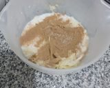Foto del paso 3 de la receta: Pancakes saludables veganos de harina integral y manzana