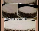 A picture of step 4 of AMIEs CHOCOlate YOGURT Cake.