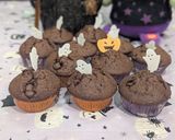 Csokis muffin Halloween-re recept fázis 4 fotója