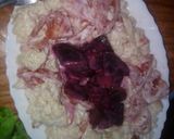 صورة لخطوة 1 من وصفة سلطة الشوفلور والشمندر سهلة ولذيذة