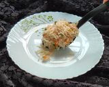 A picture of step 9 of Veg fried rice.