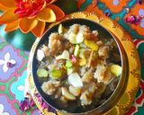 A picture of step 4 of Sweet potato Halwa.