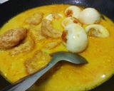 Foto langkah ke 4 dari resep Tahu Telur Kuah Kuning.