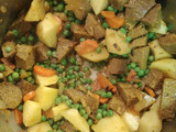 Seitán estofado (veggie)