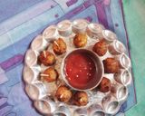 A picture of step 5 of Maggi poppers.