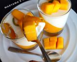 A picture of step 14 of Mango pannacotta🥂.