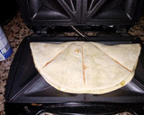 Foto langkah ke 17 dari resep Quesadilla Chicken Taco with Homemade Tortilla.