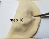 A picture of step 19 of Bow tie buns.