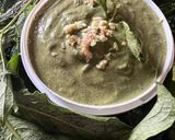 A picture of step 4 of No cheese pesto sauce 😋.