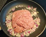 A picture of step 2 of Potatoes Mousakka.