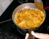 A picture of step 4 of Recipe of veg omelett.