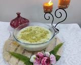 A picture of step 5 of Rice firni.