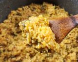 Foto del paso 9 de la receta: 🍚🦪 Risotto con mejillones y surimi 🦪🍚 Risotto de Vigilia - con arroz integral