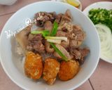 Hình bước làm 6 của món Bún giò heo
