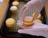 A picture of step 8 of Cottage Cheese Shortbread Sandwich Cookies.