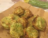 A picture of step 5 of Zucchini Fritters.