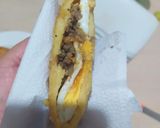Foto del paso 5 de la receta: Arepa de huevo con Carne