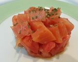 Foto del paso 6 de la receta Ensalada de tomate y salmón