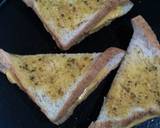 Garlic Cheese Bread #roti tawar gandum langkah memasak 3 foto