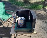 A picture of step 1 of Camping Squash Risotto.