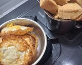 Foto langkah ke 2 dari resep Tahu Telur Ceplok Kecap.