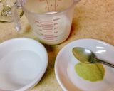 Hình bước làm 1 của món Matcha milkshake