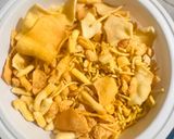 A picture of step 4 of Chorafali With Chatpata Beans Chats😋Special Snacks Treats 😋.