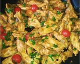 A picture of step 2 of Peri Chicken Pitas.