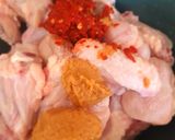 A picture of step 2 of Coke marinated chicken wings.