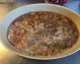 Une image de l'étape 4 de Crumble de rhubarbe à l orange.