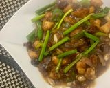 A picture of step 12 of Restaurant style Kung Pao with roasted peanuts.