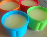 A picture of step 5 of Vickys Blancmange (Vanilla Pudding), GF DF EF SF NF.