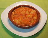 Foto del paso 6 de la receta: Patatas con rape