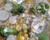 Foto langkah ke 5 dari resep 10. Sop Jagung Telur.