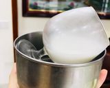 Hình bước làm 2 của món Papaya coconut pudding