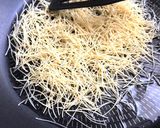 Tojás omlett ropogós cérnametélttel recept fázis 2 fotója