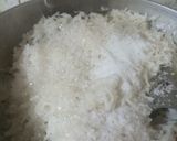 A picture of step 6 of Mishti ghee bhaat.