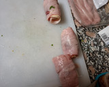 Foto del paso 4 de la receta: Rollitos de pollo rellenos