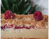 Une image de l'étape 4 de Crumble aux framboises.