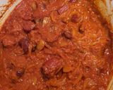 Une image de l'étape 6 de Rougail saucisse.