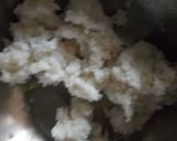 A picture of step 2 of Poha cheese balls.