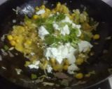 A picture of step 1 of Paneer Schezwan frenki.