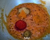 A picture of step 6 of Bhindi/Okra Gravy Masala.