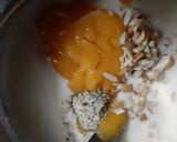 A picture of step 2 of Mango-Sago kheer.