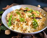 A picture of step 6 of Soya Chunks Pulihora / Fried Rice.